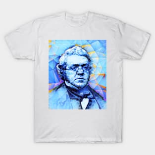 William Makepeace Thackeray Portrait | William Makepeace Thackeray Artwork | William Makepeace Painting 10 T-Shirt